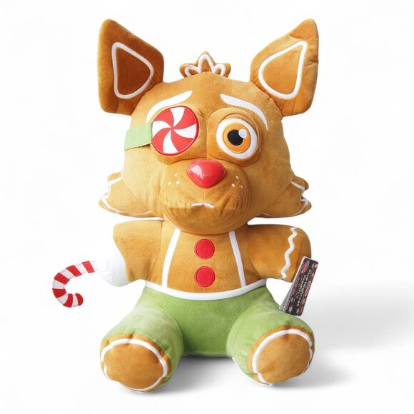 Funko Five Nights at Freddy's Gingerbread Foxy 16" Gamestop Exclusive Plush FNAF - Picture 1 of 10